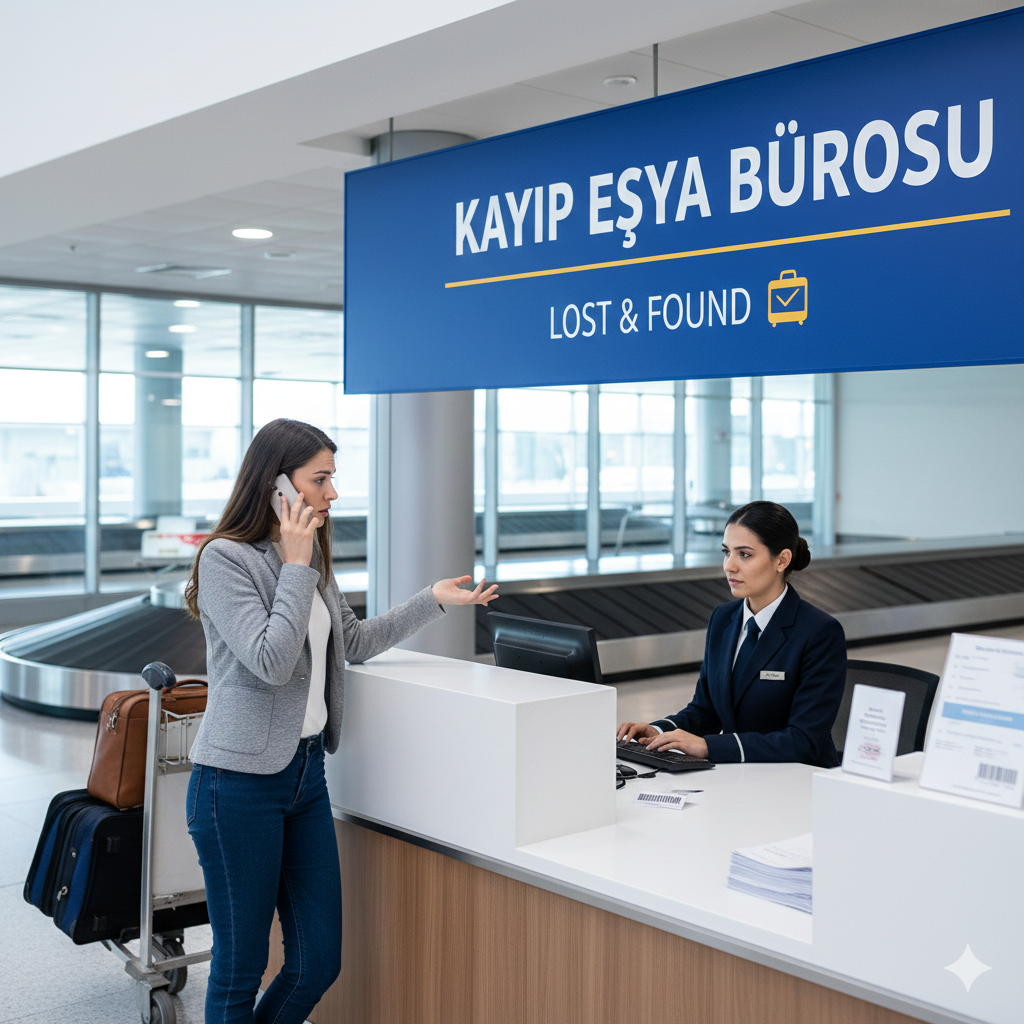 Valizim Kayboldu. Ne yapmalıyım ?
