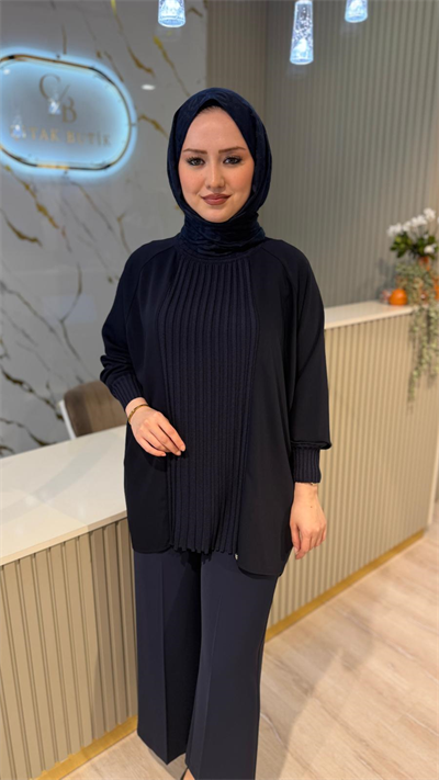 GHİSA 4442  TUNİK- LACİVERT