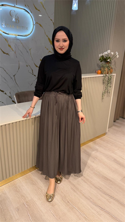 GHİSA 5458 ETEK - ANTRASİT