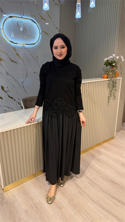 GHİSA 8227 PANTOLON - SİYAH