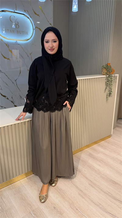 GHİSA 8269 PANTOLON - YEŞİL