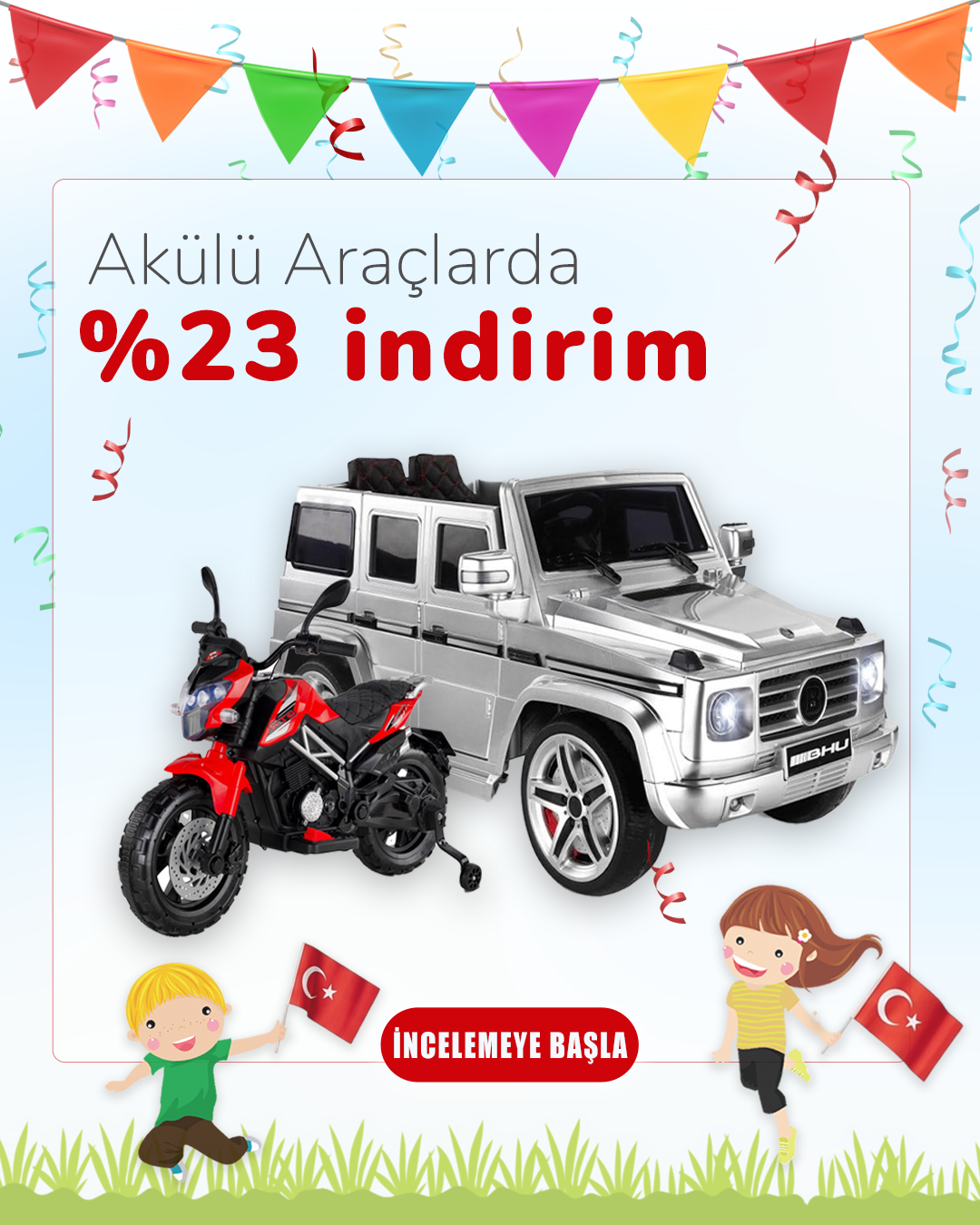23 AKÜLÜ ARAÇLAR