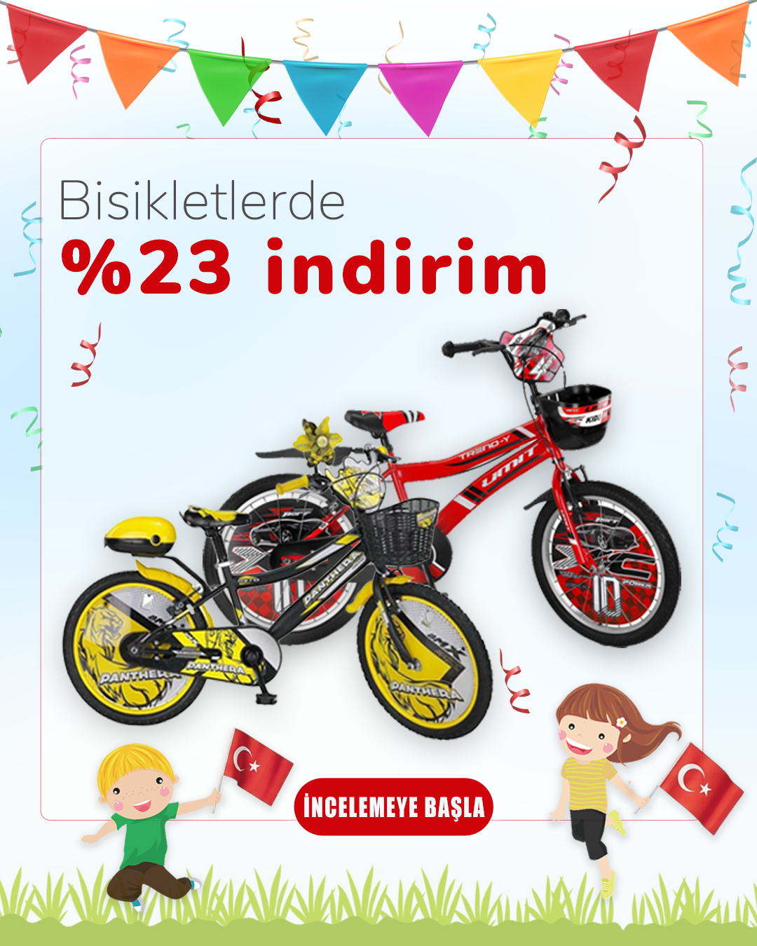 23 NİSAN BİSİKLET
