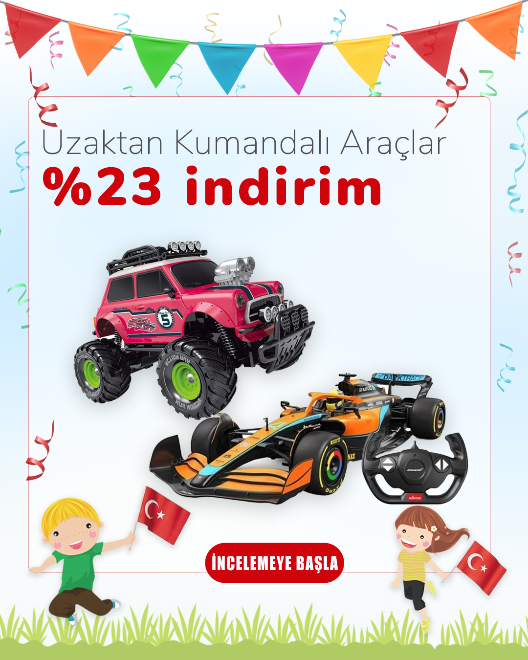 23 NİSAN UZAKTAN KUMANDALI 