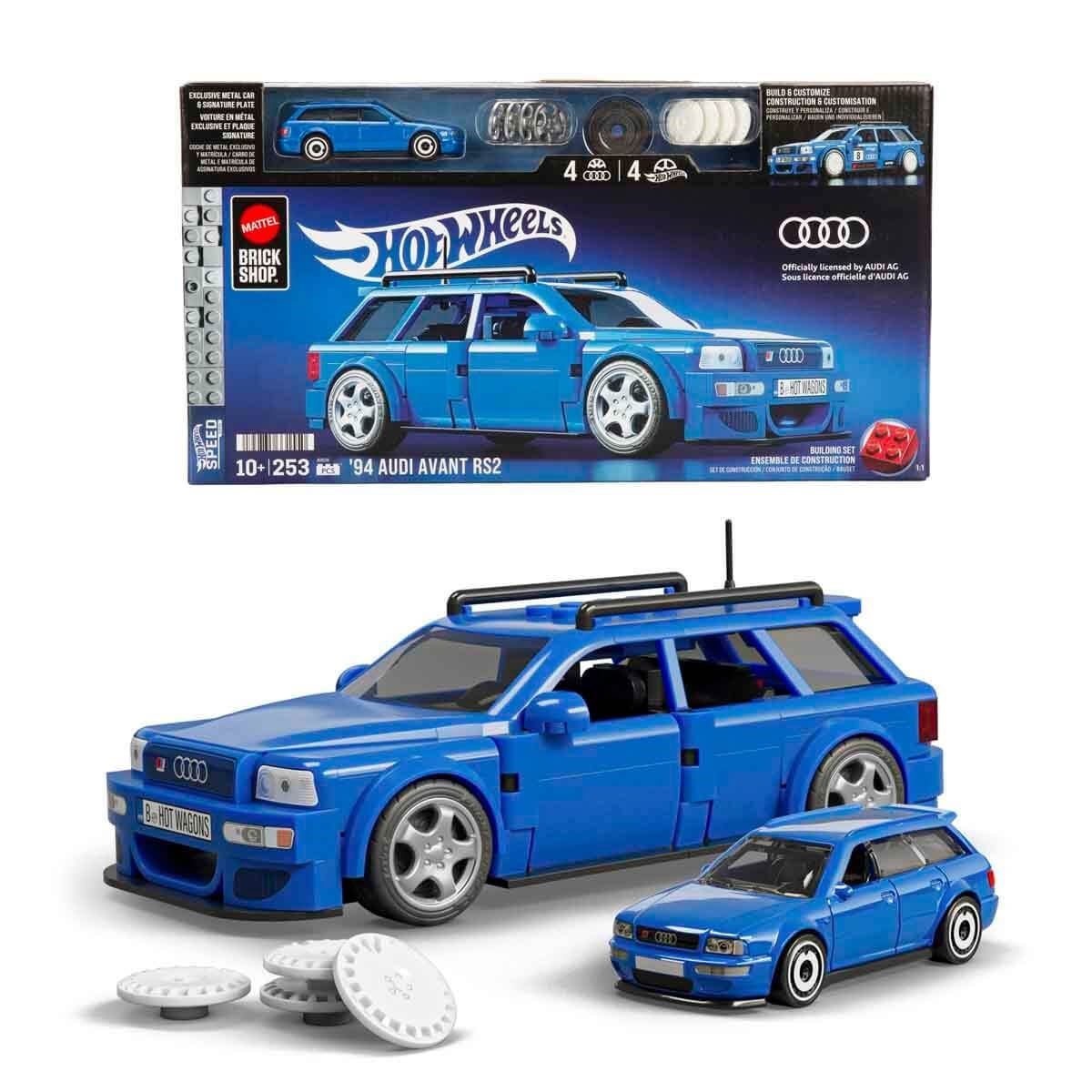 HOT WHEELS SPEED SERISI 94 AUDI AVANT RS2 ARABA YAPIM SETI 253 PARCA JGR28 Diğer JGR28