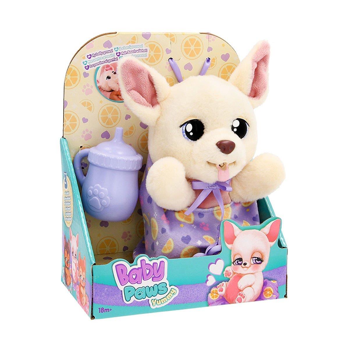 Baby Paws Yummy Chihuahua Peluş 18 cm BAW031000 Giochi Preziosi BAW03100
