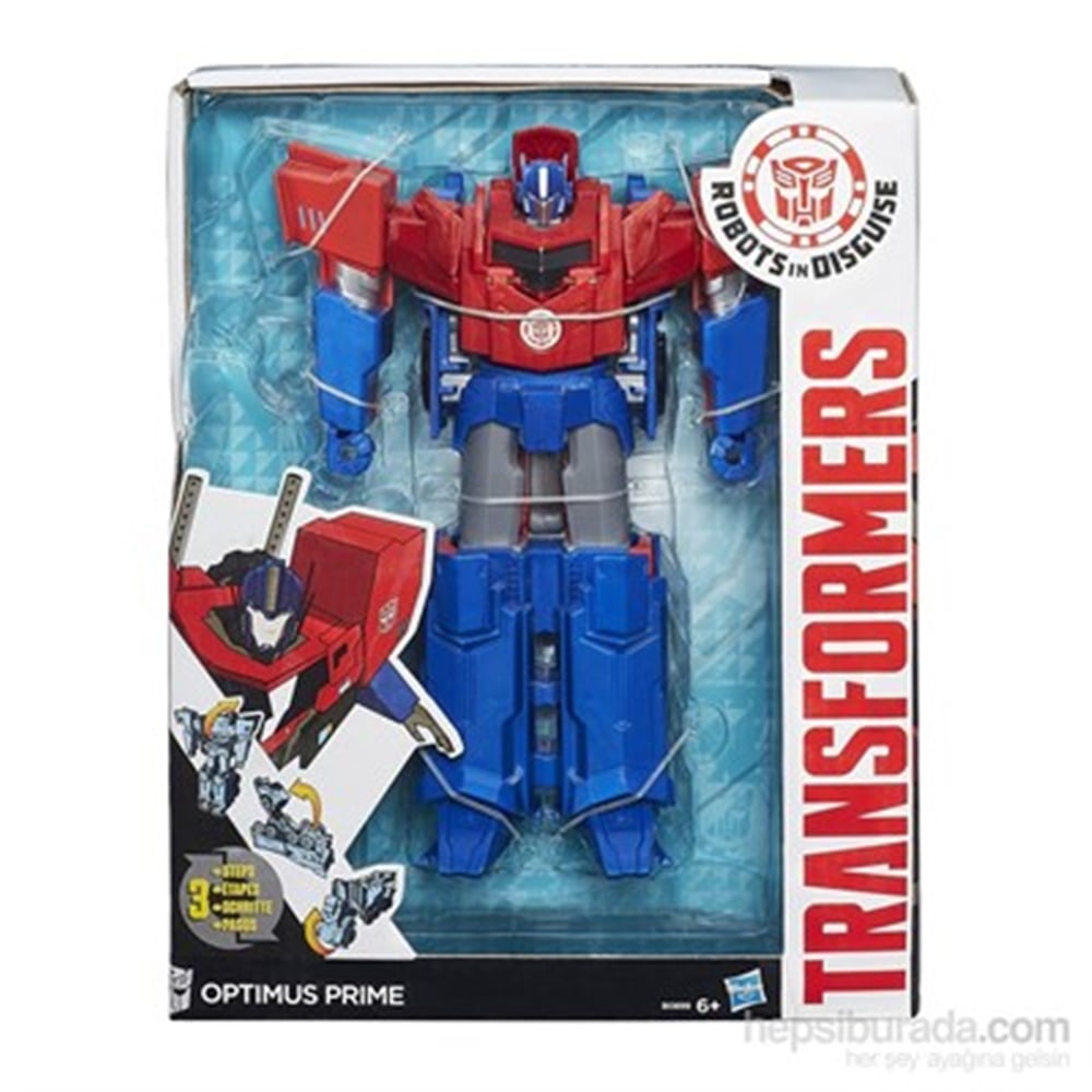 TRANSFORMERS RİD 3 ADIMDA DÖNÜŞEN FİGÜR - OPTİMUS PRİME