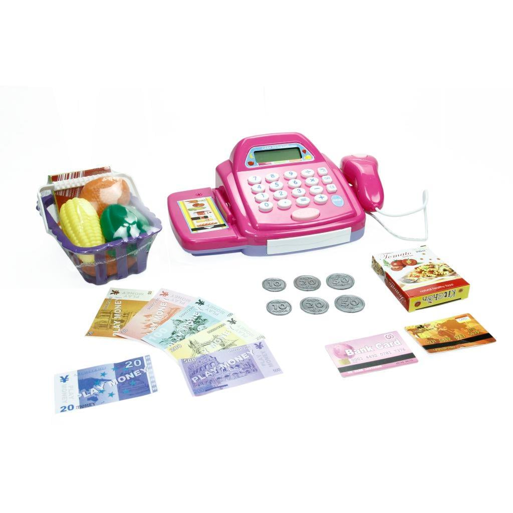 Vardem Kutulu Işıklı Müzikli Pembe Yazar Kasa Pembe Vardem HUA 66049 P