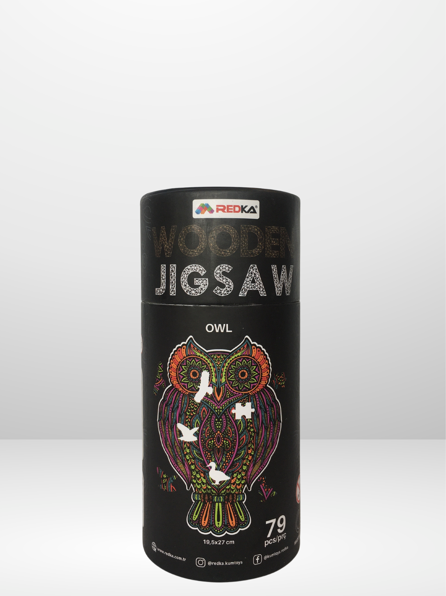 Redka Wooden Jigsaw Owl Redka RD5643 O
