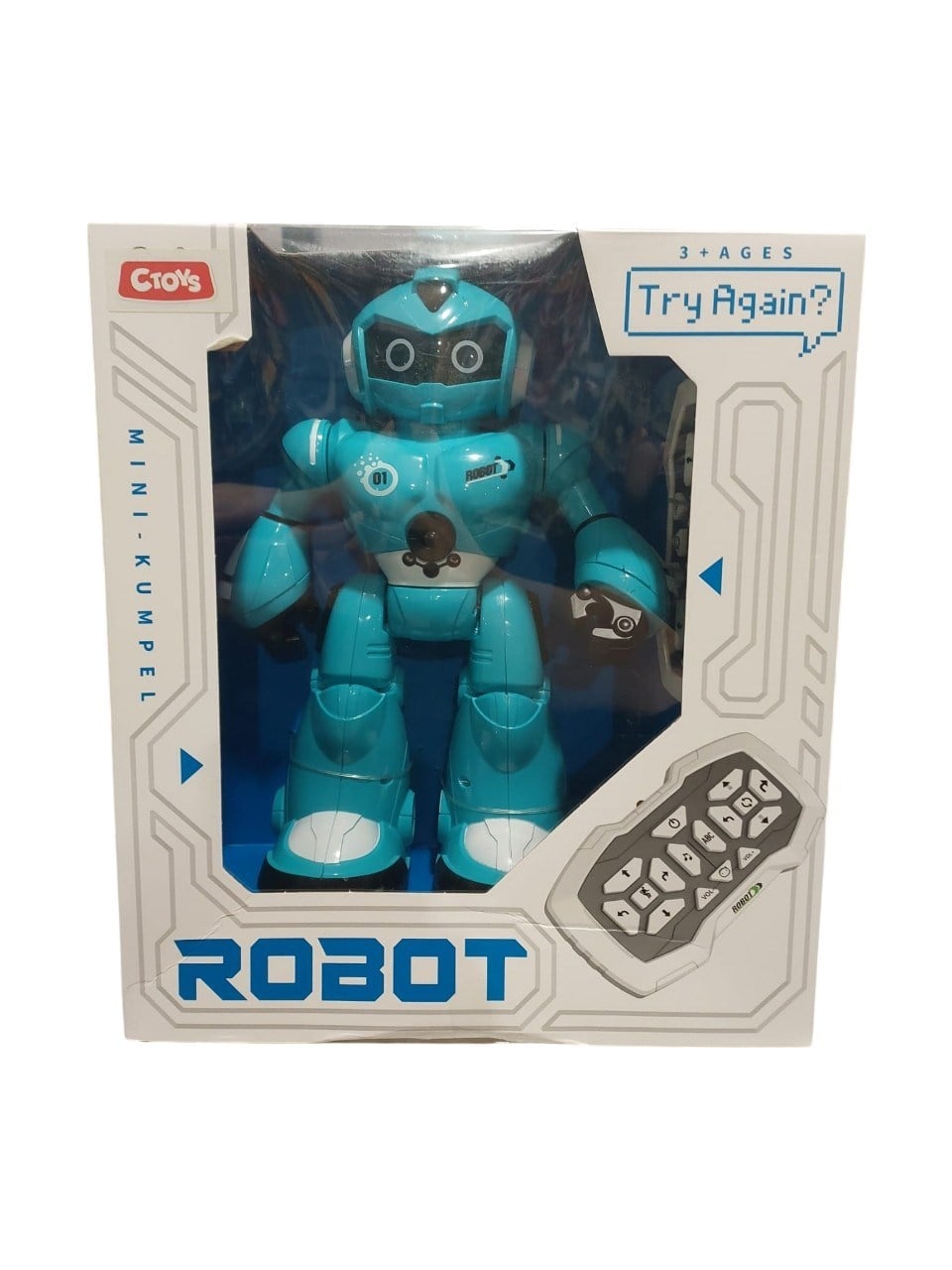 Ctoy Işıklı ve Müzikli Uzaktan Kumandalı Robot 611 3 Diğer CTOY 611 3