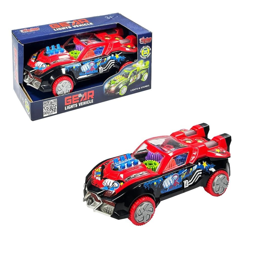 Vardem Işıklı, Müzikli Pilli Çarp Dön Yarış Arabası Kırmızı Vardem WK C 3A K