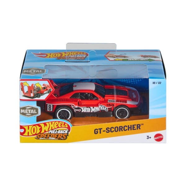 Hot Wheels Pull-Back Speeders Gt-Scorcher HPR70-JKR01 Hot Wheels JKR01