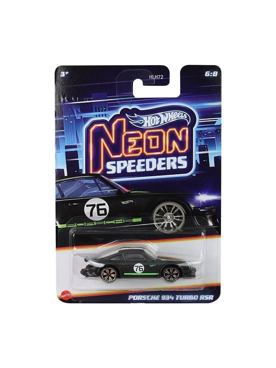 HOT WHEELS NEON YARISCILAR PORSCHE 934 TURBO RSR HLH72-JCB05 Diğer JCB05