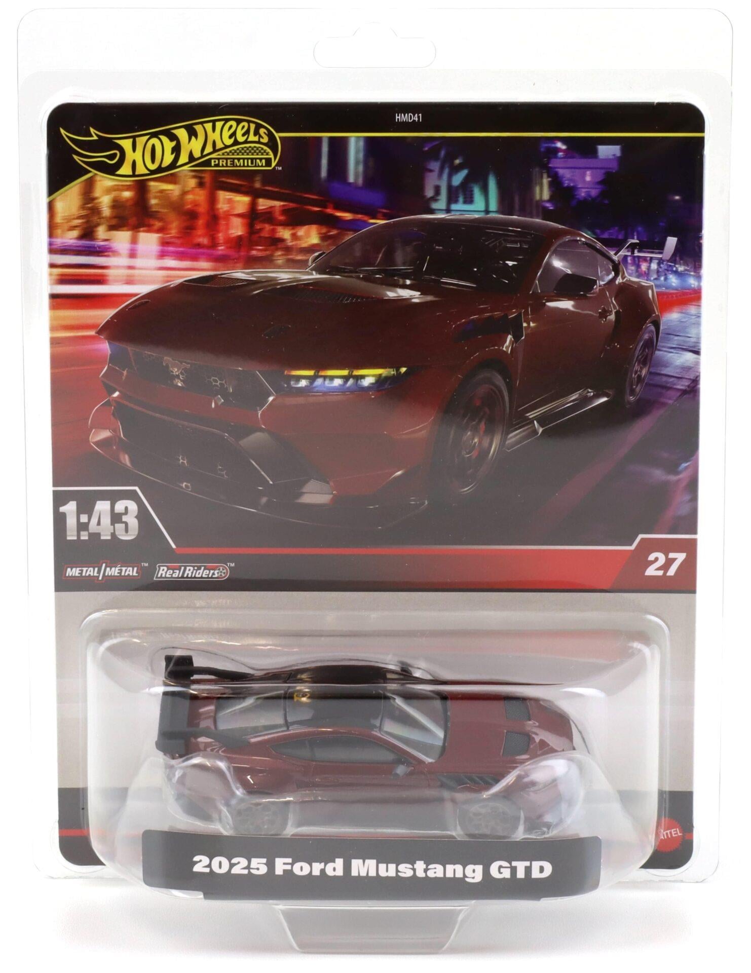 HOT WHEELS 1:43 PREMIUM ARABALAR 2025 FORD MUSTANG GTD HMD41-JCN73 Diğer JCN73