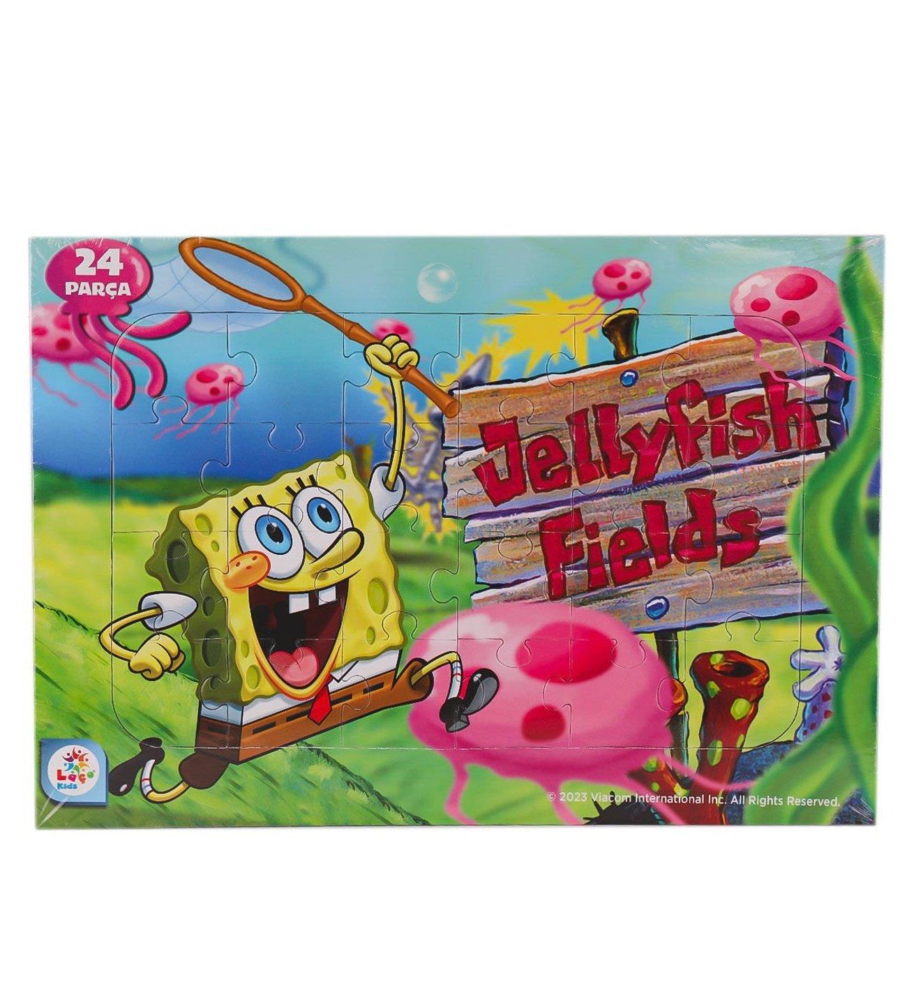 Laço Kids Spongebob Taşlamalı 24 Parça Frame Puzzle Laço Kids SB7979