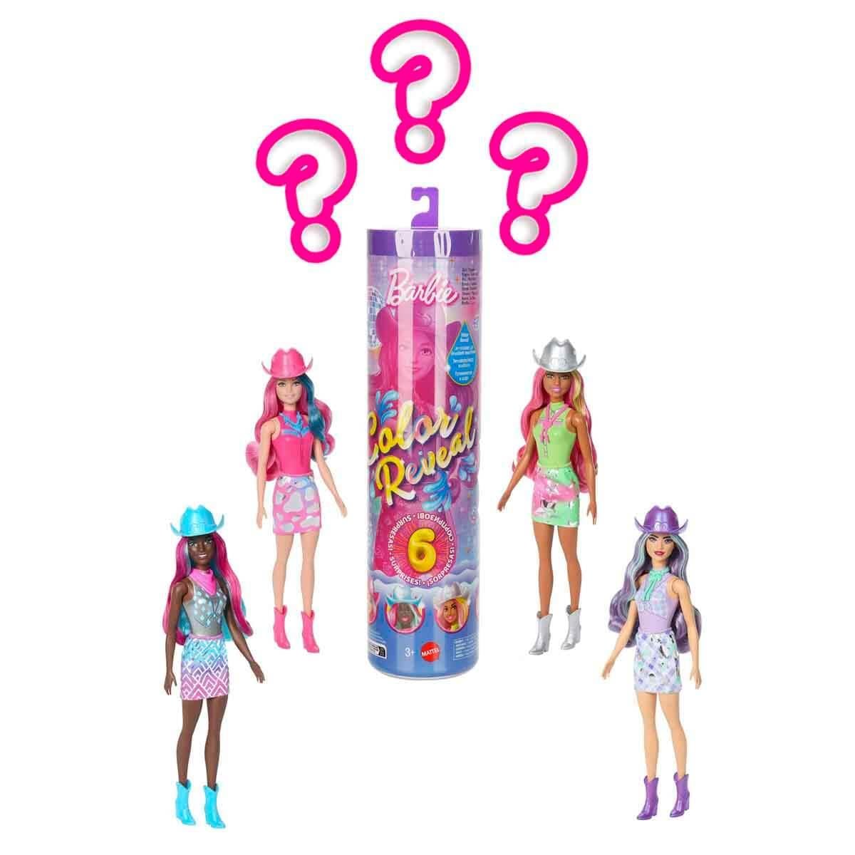 BARBIE COLOR REVEAL RENK DEGISTIREN DISCO STAR SERISI SURPRIZ PAKET JCP01 Diğer JCP01