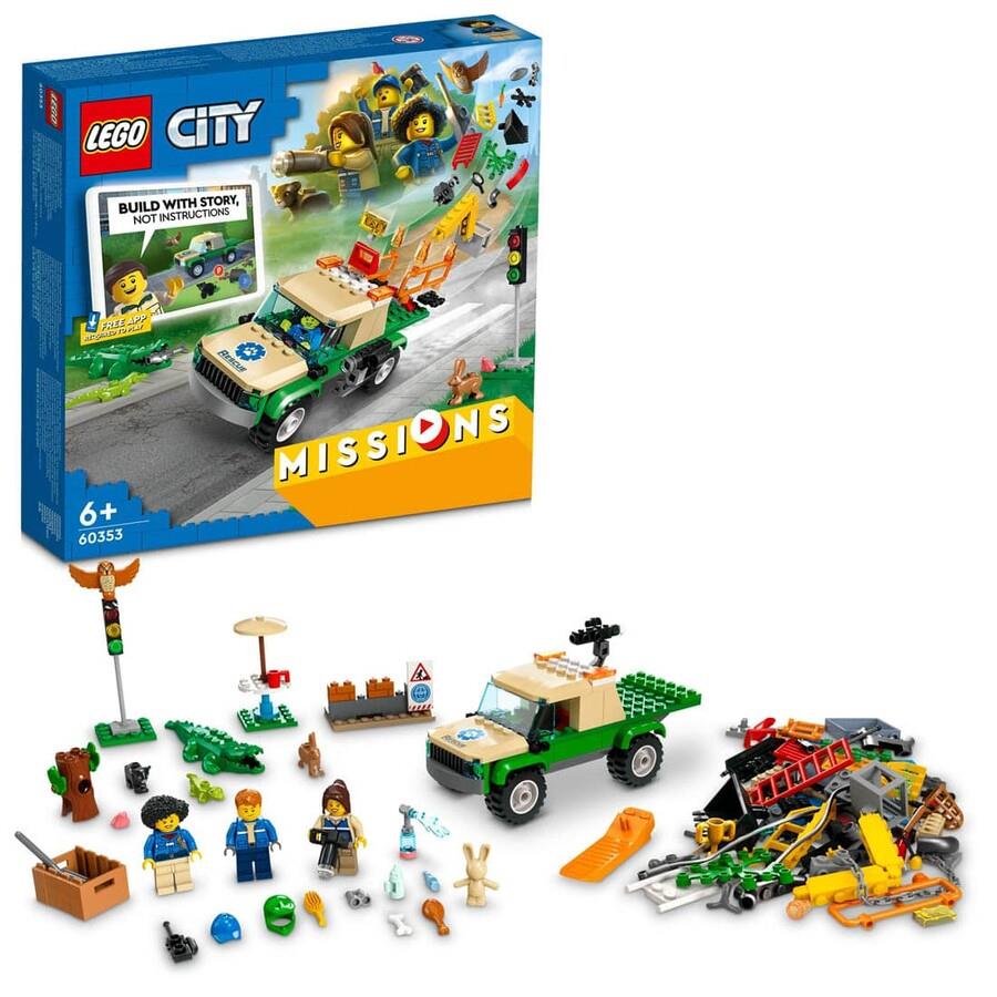 LEGO CITY VAHSI HAYVAN KURTARMA GOREVLERI 60353 Diğer LSC60353