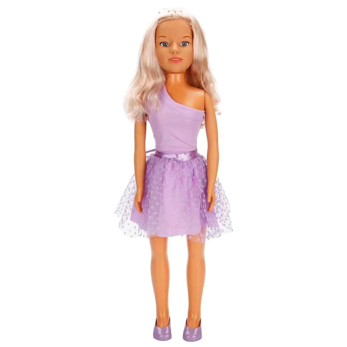 Yürüyüş Arkadaşım Clara Party 80 cm - Mor Elbiseli Sunman S00003532 MR