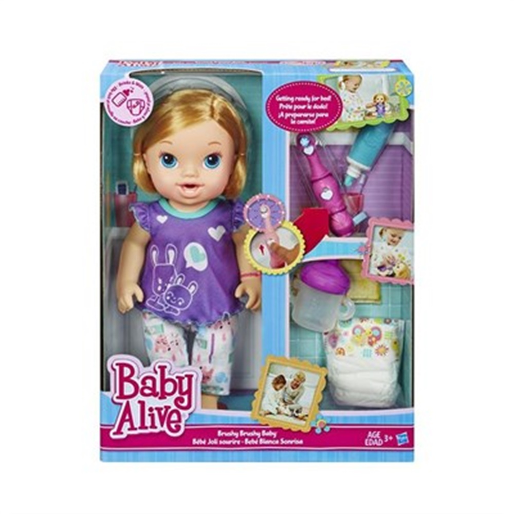 Baby Alive Diş Fırçalayan Bebeğim