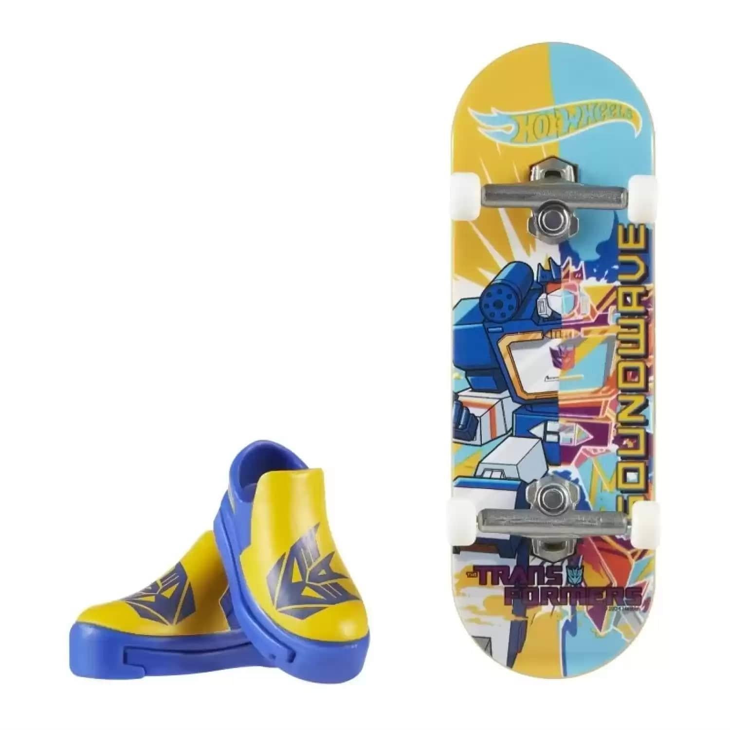 HOT WHEELS SKATE PARMAK KAYKAY VE AYAKKABI PAKETLERI SOUNDWAVE HMY18-HVK41 Diğer HVK41