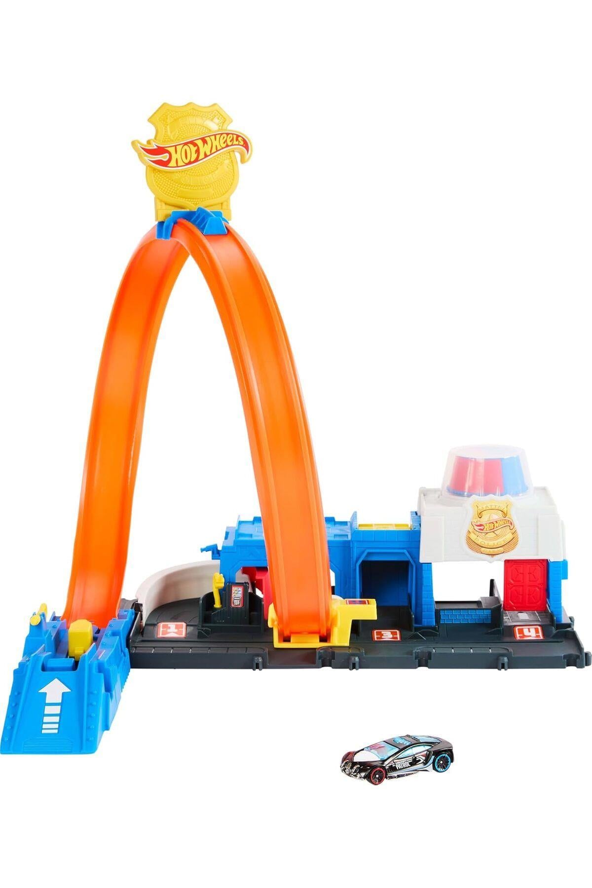 HOT WHEELS POLIS ISTASYONU OYUN SETI JBM71 Diğer JBM71