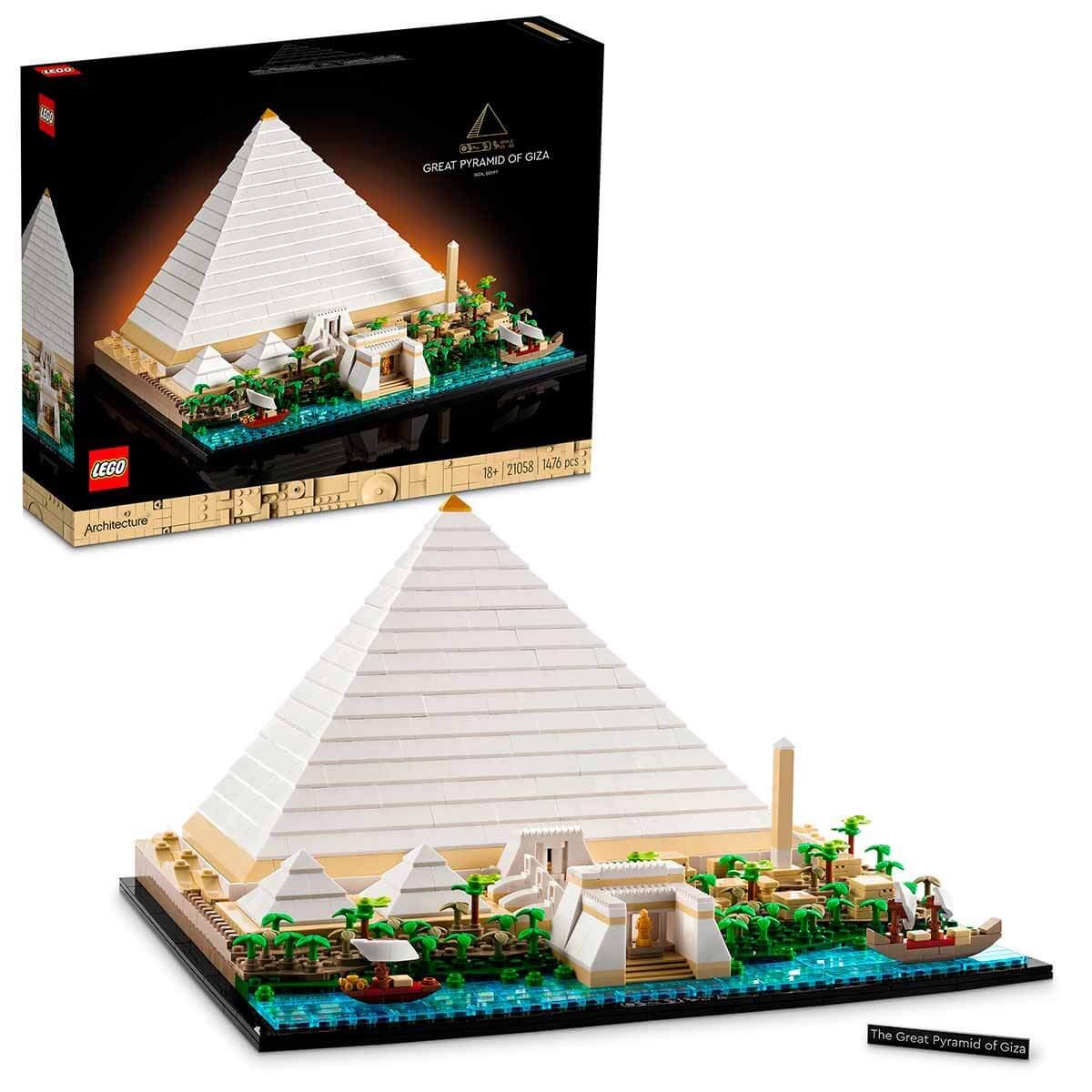 LEGO ARCHITECTURE KEOPS PIRAMIDI 21058 Diğer LZC21058