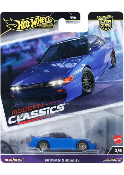 Hot Wheels Premium Car Culture Nissan SilEighty FPY86-HRV75 Hot Wheels HRV75