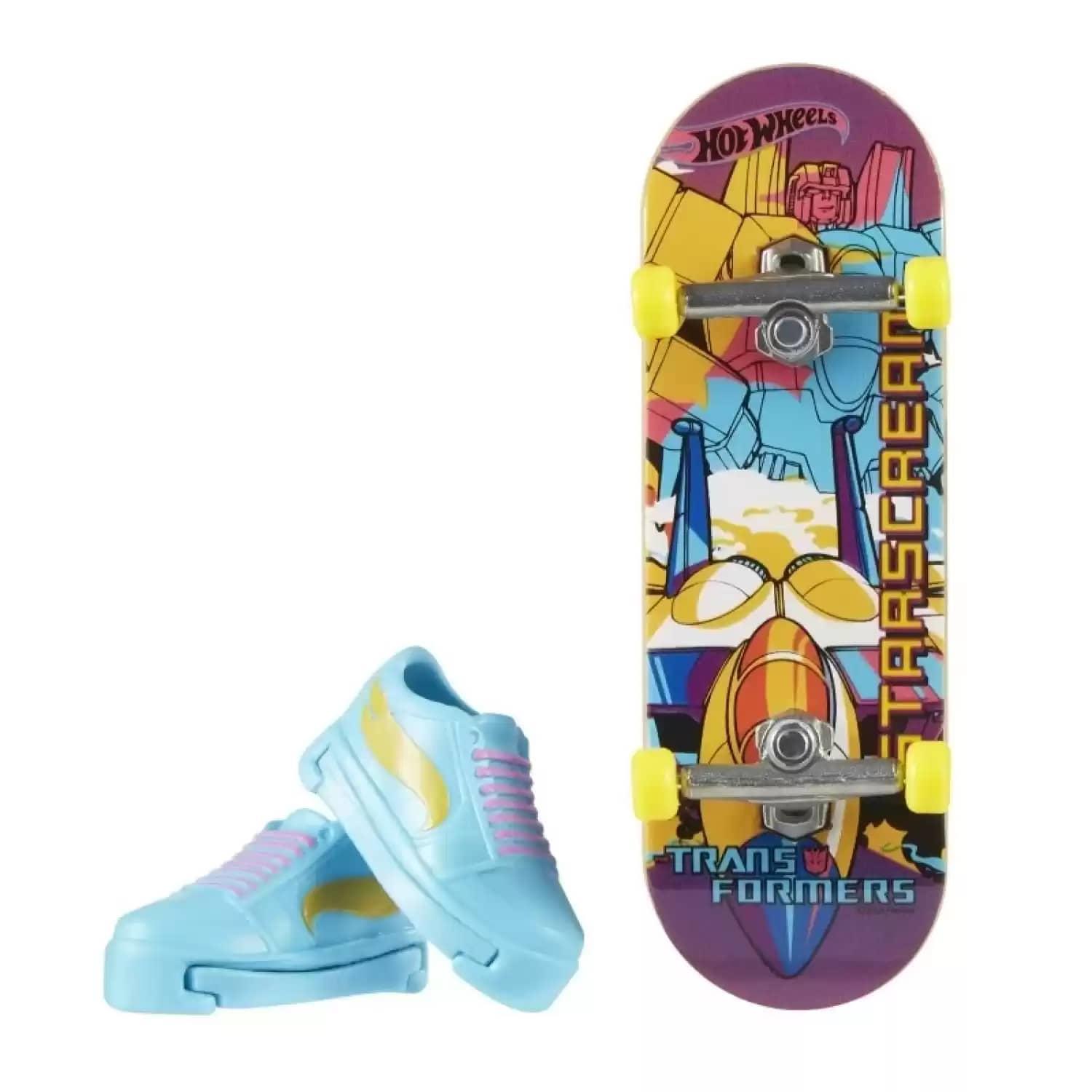 HOT WHEELS SKATE PARMAK KAYKAY VE AYAKKABI PAKETLERI STARSCREAM HMY18-HVK39 Diğer HVK39