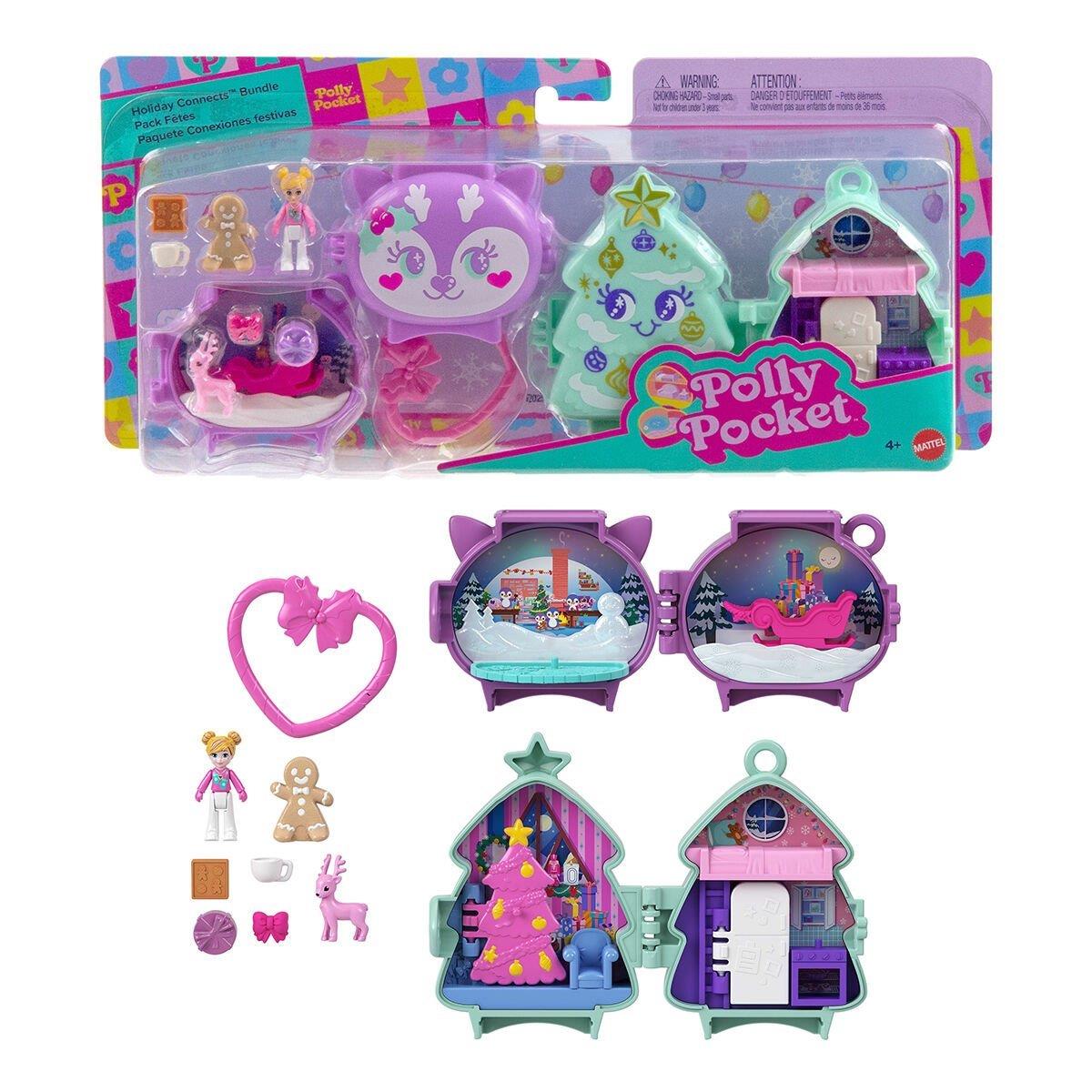 POLLY POCKET SEVIMLI YILBASI OYUN SETI JGM53 Diğer JGM53