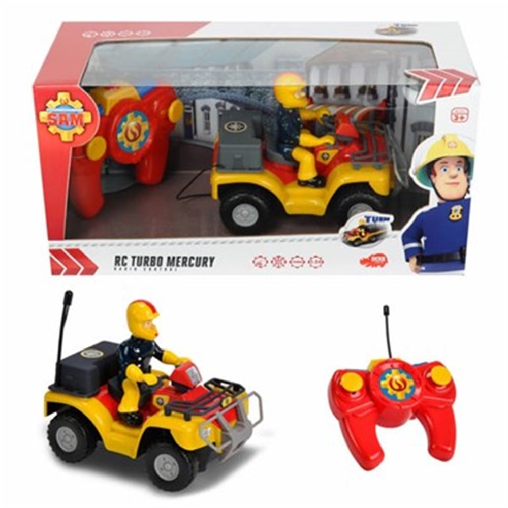 Uzaktan Kumandalı Fireman Sam Mercury Atv Ve Figür