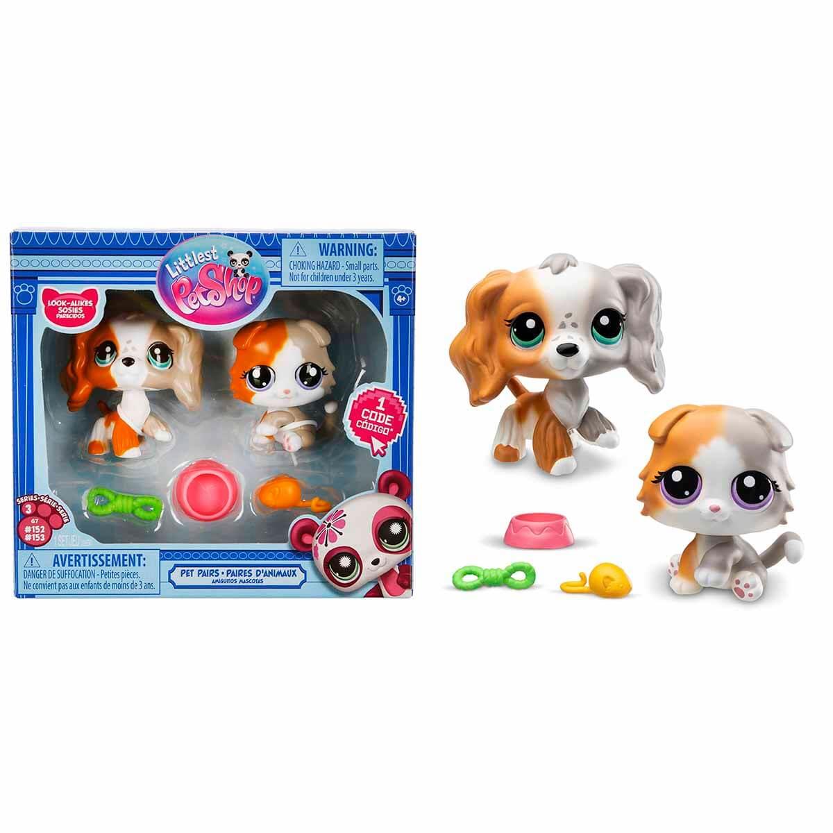 LITTLEST PET SHOP MINISLER 2LI FIGUR SETI S3 LOOK-ALIKES Diğer S01006230 626