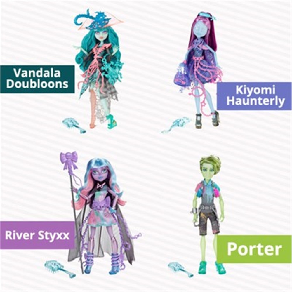 MONSTER HİGH HAYALET OKULU ÖĞRENCİLERİ