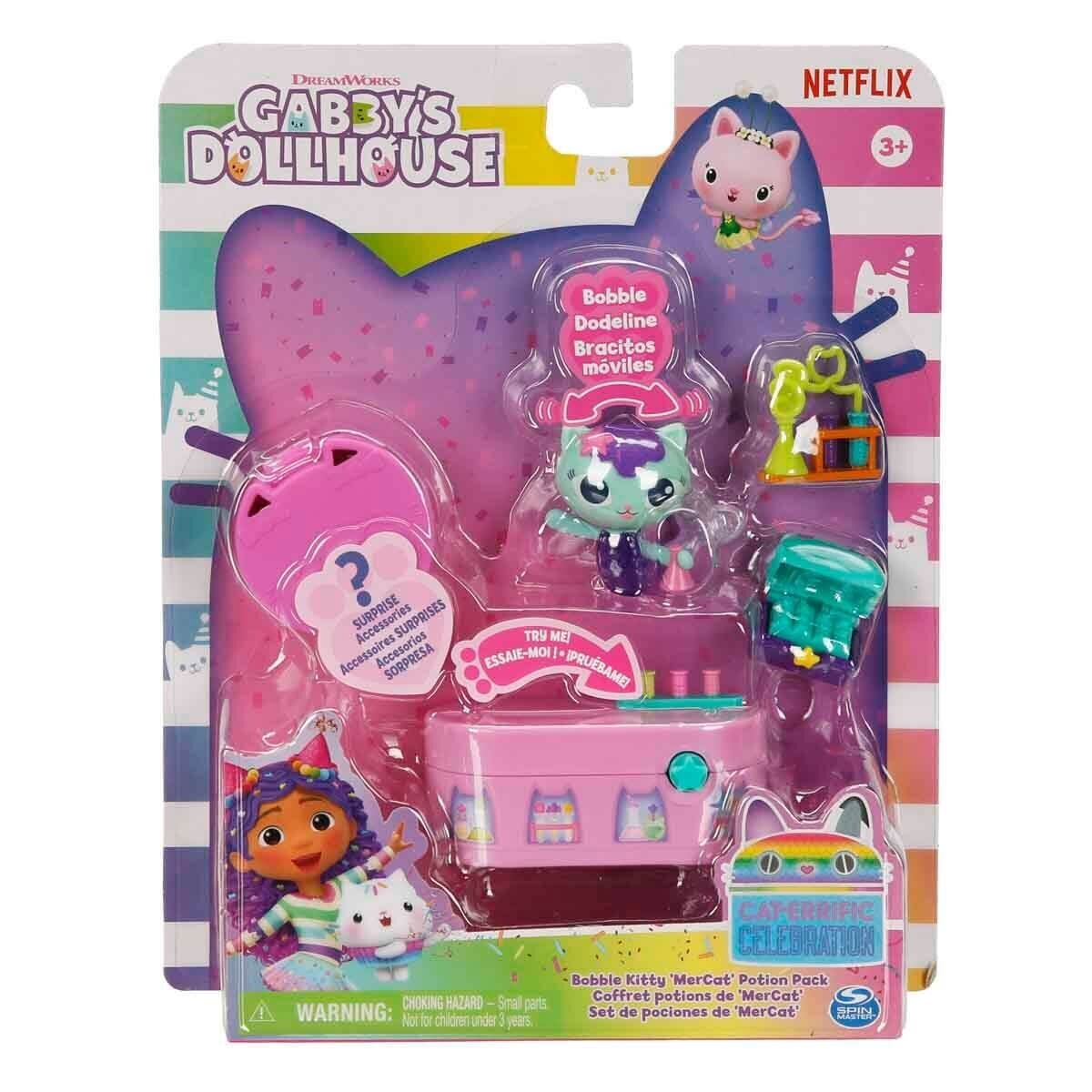 GABBY DOLLHOUSE BOBBLE KITTY MERCAT POTION PACK 6068602-20144758 Diğer 20144758
