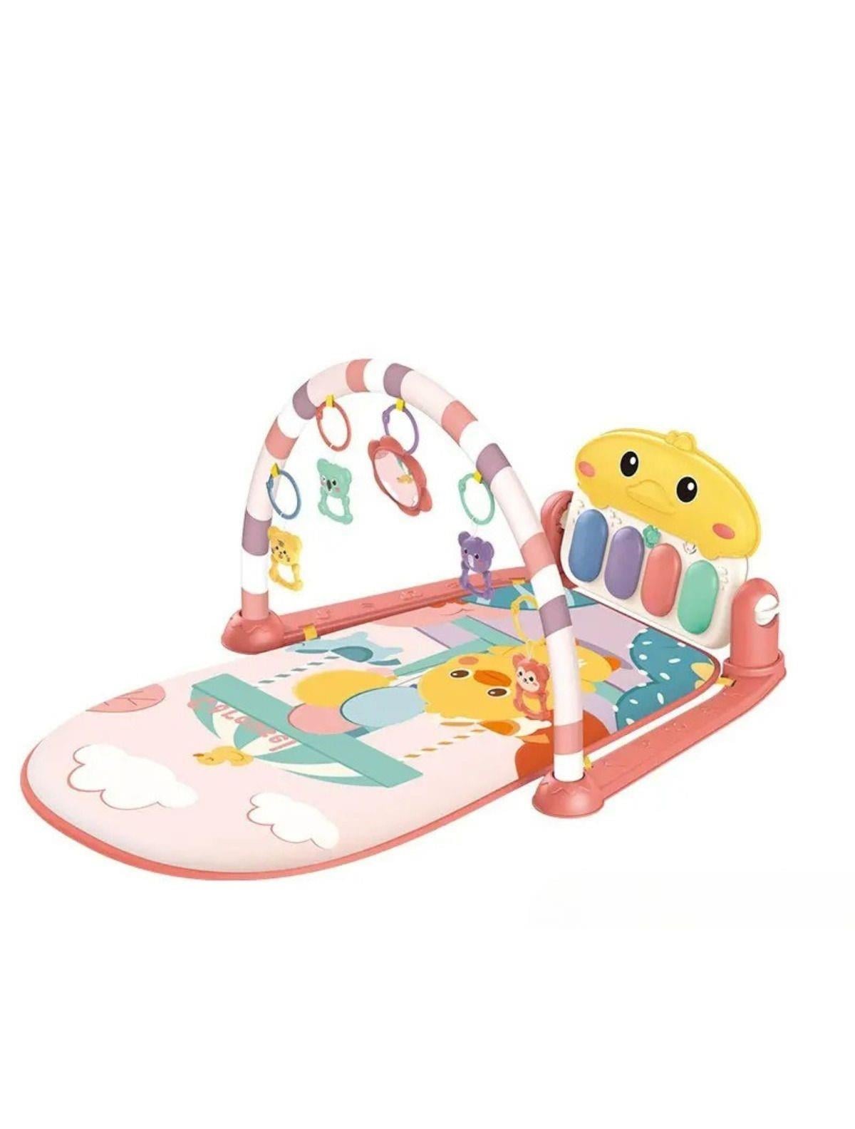 Vardem Bebek Oyun Halısı (Piyanolu Ördekli) Pembe Vardem BIB 698 94