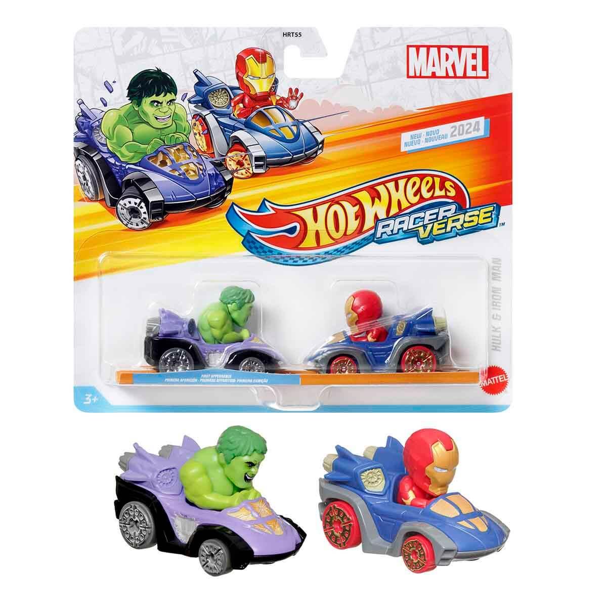HOT WHEELS RACER VERSE HULK VE IRON MAN HRT55-HRT89 Diğer HRT89