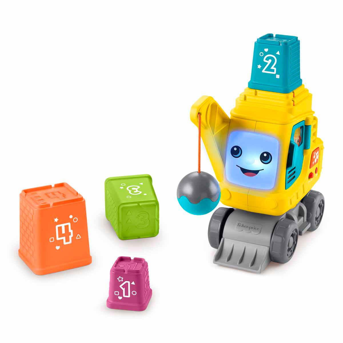 Fisher Price Sesli ve Işıklı Eğitici Vinç HWY62 Fisher Price HWY62