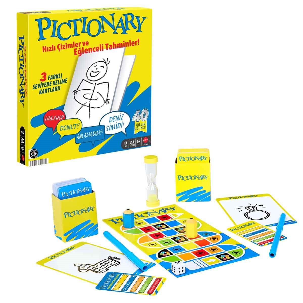Pictionary Kutu Oyunu JKR18 Hasbro JKR18