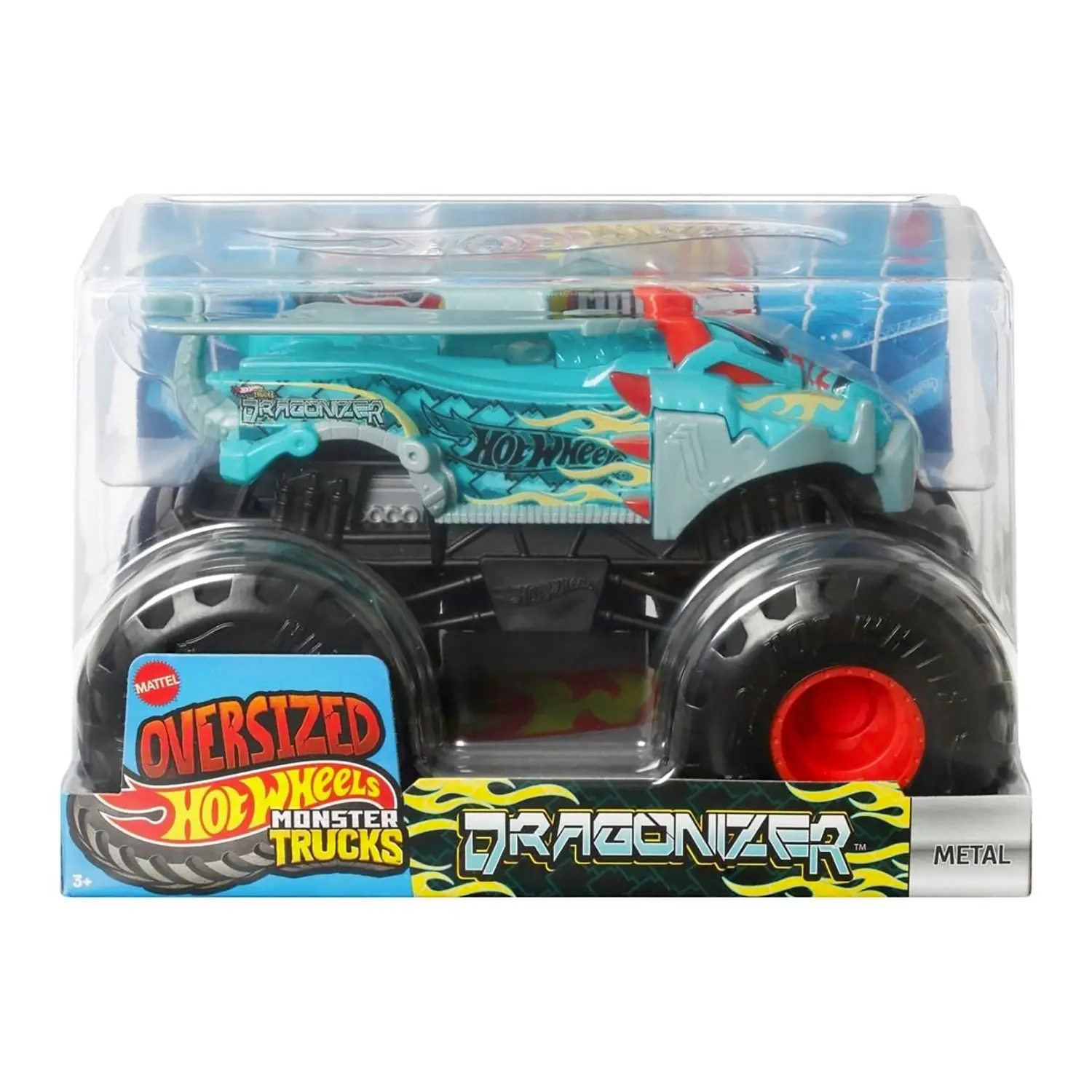HOT WHEELS MONSTER TRUCKS 1:24 DRAGONZER FYJ83-JCC90 Diğer JCC90