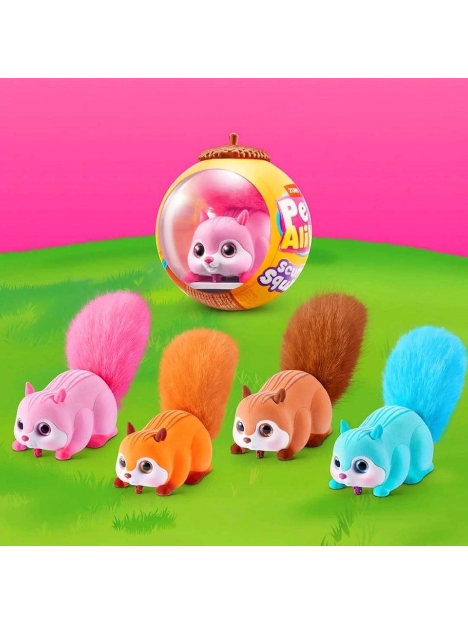 Pets Alive Koşan Sevimli Sincap PEL12000 Zuru PEL12000