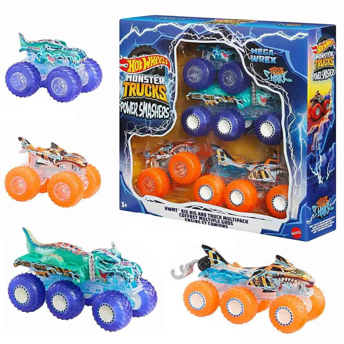 HOT WHEELS MONSTER TRUCKS POWER SMASHERS MULTI PAKET HYJ29 Diğer HYJ29