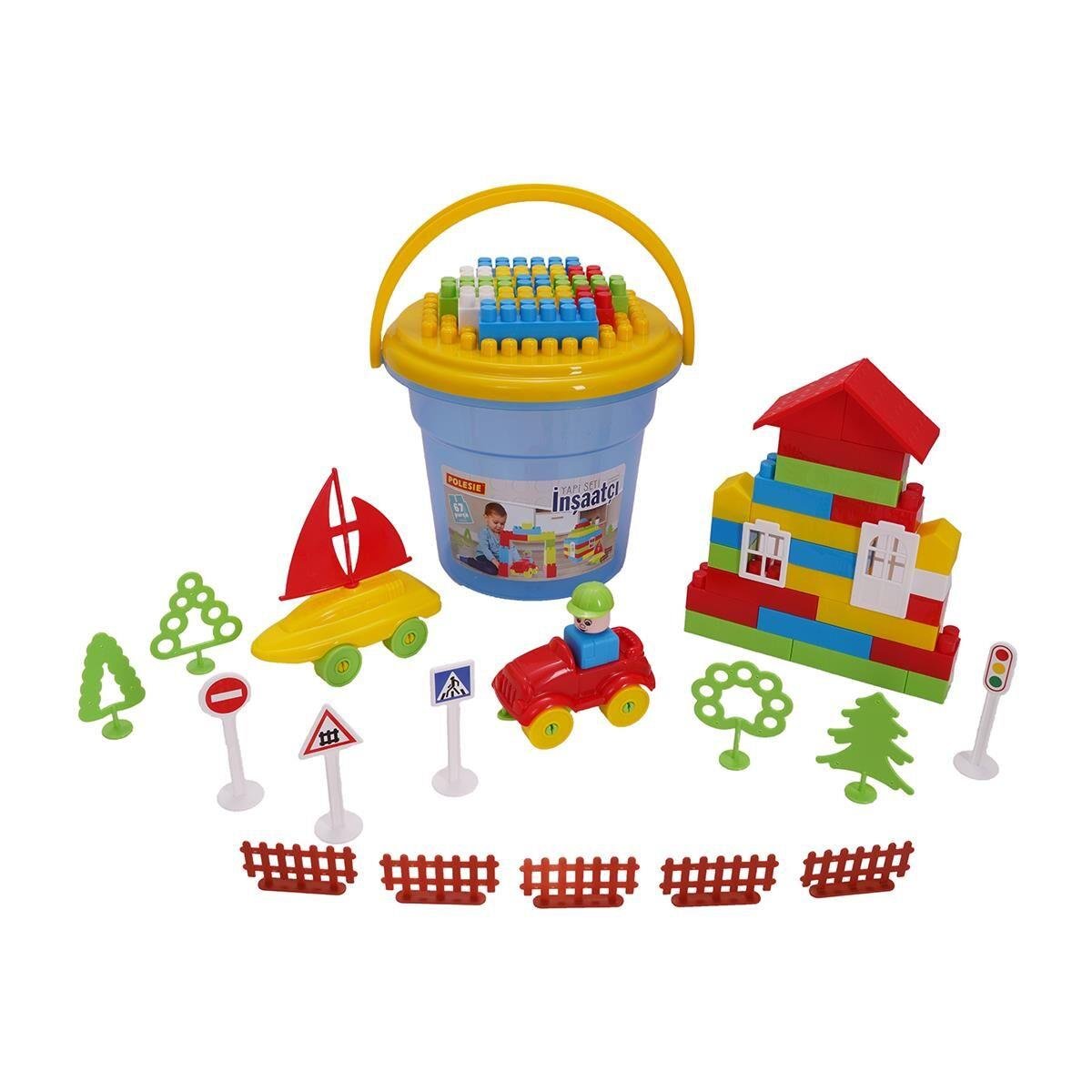 POLESIE YAPI SETI INSAATCI 67 PARCA 95176 Diğer POL 95176