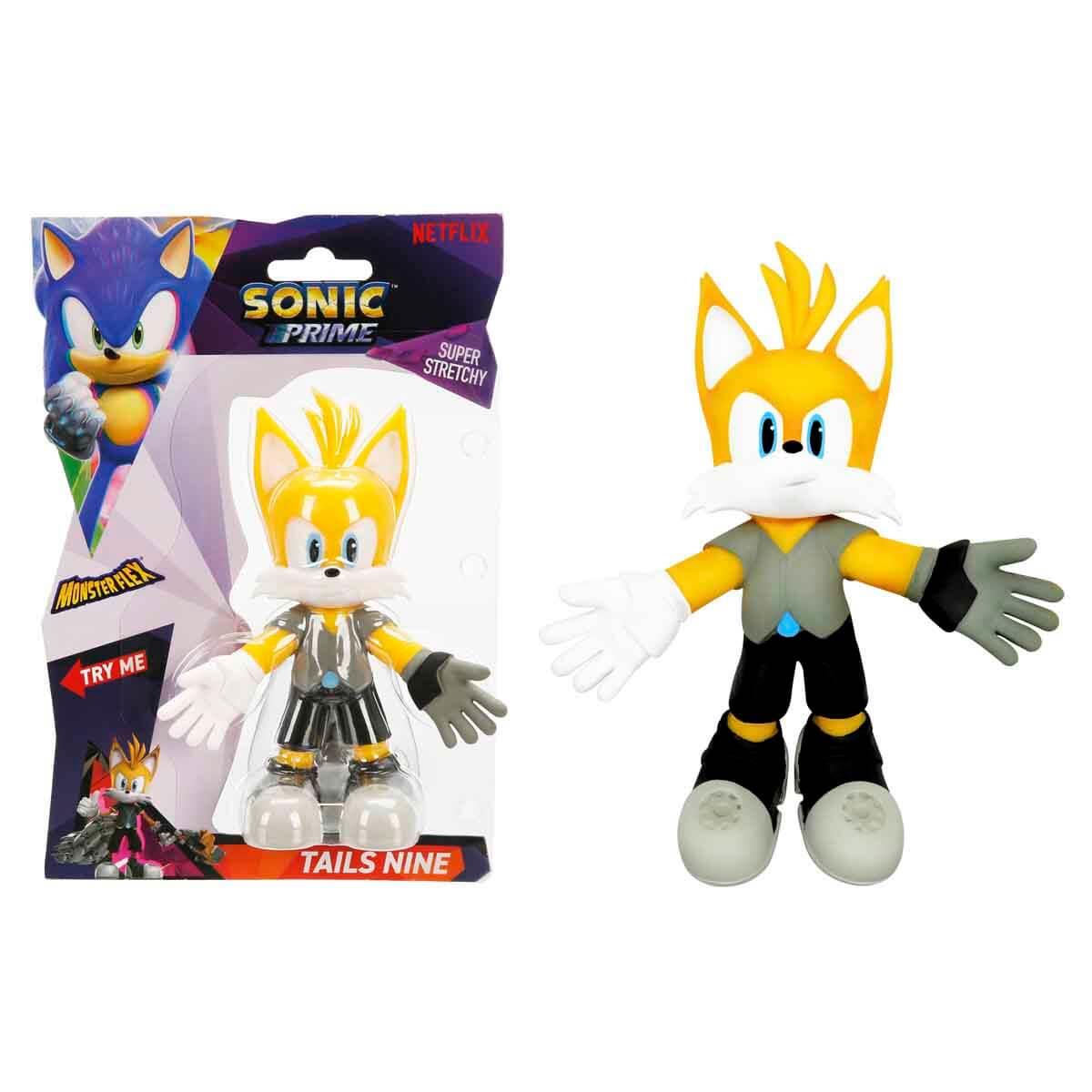 MONSTER FLEX SONIC PRIME STRETCH FIGUR TAILS NINE Diğer S00089317 TN