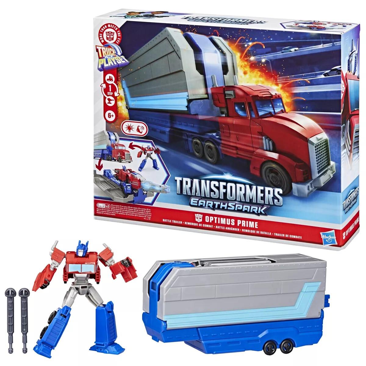 TRANSFORMERS EARTHSPARK OPTIMUS PRIME BATTLE OYUN SETI G0750 Diğer G0750