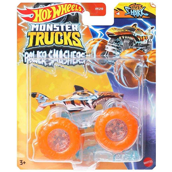 HOT WHEELS MONSTER TRUCK POWER SMASHERS TIGER SHARK HYJ19-HYJ21 Diğer HYJ21