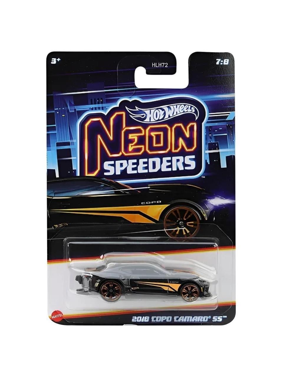 HOT WHEELS NEON YARISCILAR 2018 COPO CAMARO SS HLH72-JCB06 Diğer JCB06