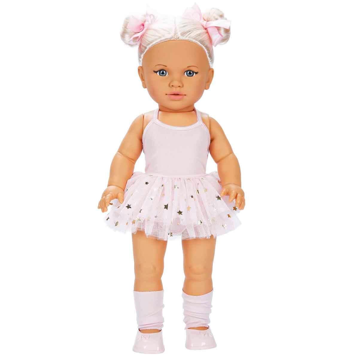 Tina Ballerina Bebek 45 cm Açık Pembe Sunman S00006455 AP