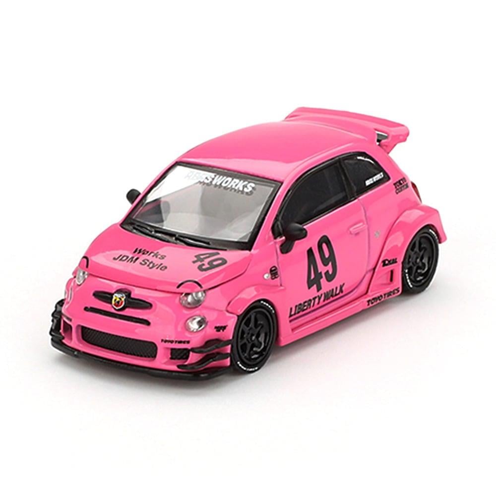 MINI GT 1:64 ABARTH 595 LB-WORKS X ABAS WORKS – PINK MGT00851 Diğer MGT00851