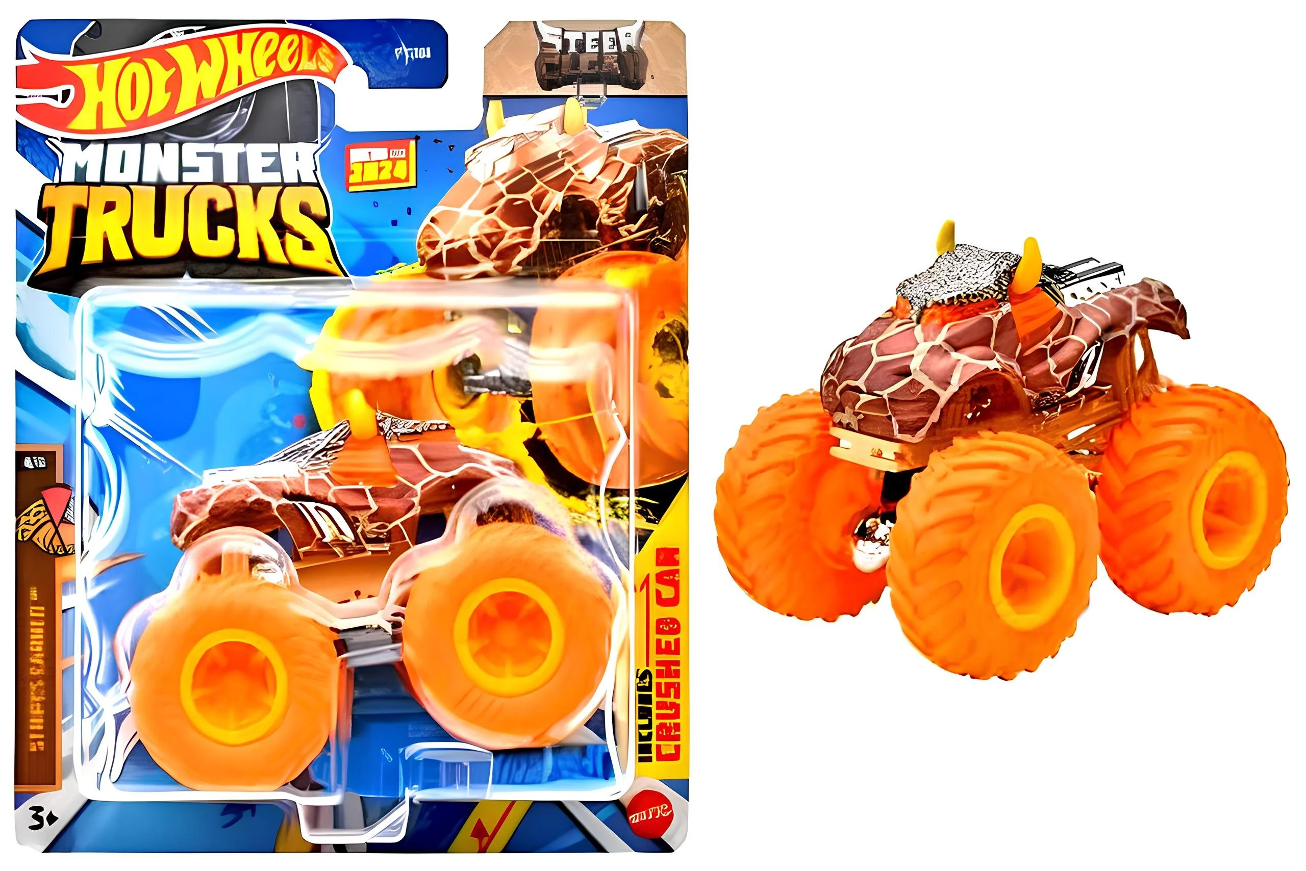 HOT WHEELS MONSTER TRUCKS 1:64 ARABALAR STEER CLEAR FYJ44-HTM57 Diğer HTM57