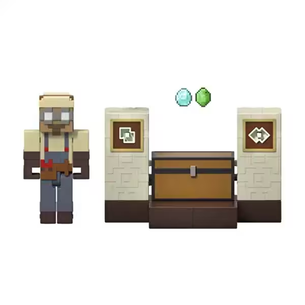 MINECRAFT FIGURLER IKILI PAKET DUSTERS LOOT STASH GTT53-JKK08 Diğer JKK08