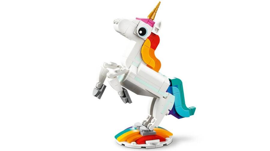 LEGO CREATOR SIHIRLI TEK BOYNUZLU AT 31140 Diğer LMC31140